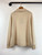Loro Piana Northdowns Half-Zip  Cashmere Ancient Papyrus