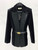 Fendi Tuxedo Velvet Jacket with Belt 