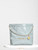 CHANEL 22 SMALL HANDBAG LIGHT BLUE GOLD LOGO 