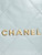 CHANEL 22 SMALL HANDBAG LIGHT BLUE GOLD LOGO 
