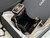 White Quilted Leather and Perspex Perfume Bottle Minaudiere Gold Hardware