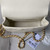 Hermès White  Epsom Della Cavalleria Elan Bag Palladium Hardware