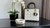 Christian Dior Medium Lady Dior Bag  Two-Tone Black and White Cannage Lambskin