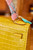 Hermes SHINY JAUNE AMBER NILOTICUS CROCODILE KELLY 25 WITH GOLD HARDWARE