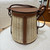 Hermès Farming Picnic Bag Gold Swift and Naturel Osier Wicker Palladium Hardware