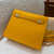 Hermès Kelly Danse Anate Fringe -Jaune Citron Swift Leather with Palladium Hardware