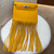 Hermès Kelly Danse Anate Fringe -Jaune Citron Swift Leather with Palladium Hardware