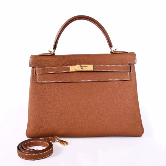  Hermès CK 37 Gold Kelly 32 Togo Gold Hardware