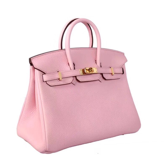 Hermès Sakura Pink Birkin 30 cm Togo Leather Gold Hardware