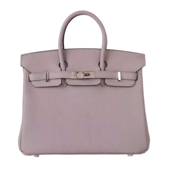 Hermès 4Z Gris Mouette Birkin 30 cm Togo Leather Palladium Hardware 