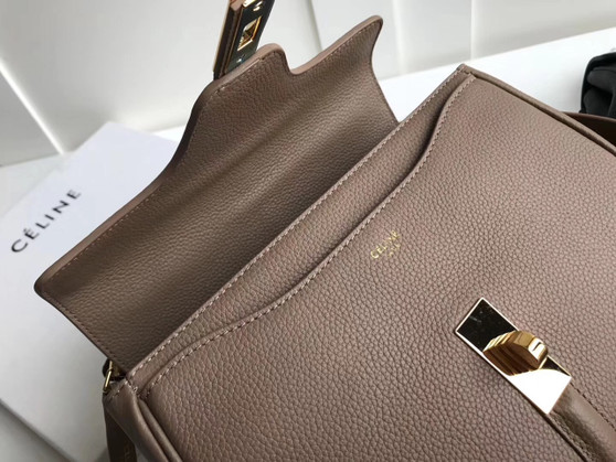 Celine SMALL 16 BAG IN SATINATED CALFSKIN NUDE