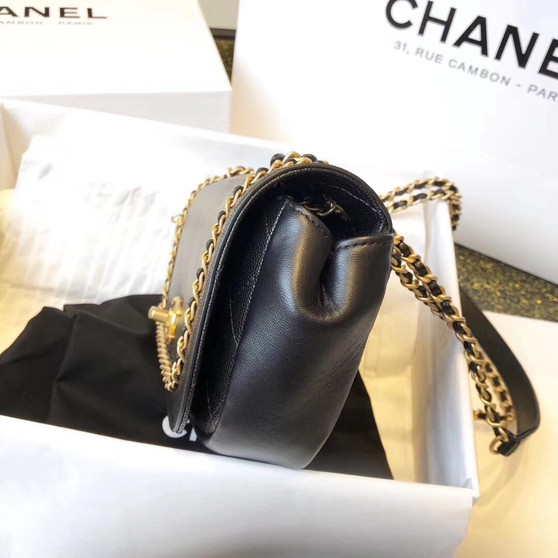Chanel Flap Bag AS0317 Black