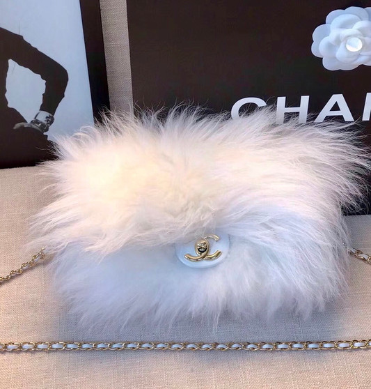 Chanel Feather Flap Bag