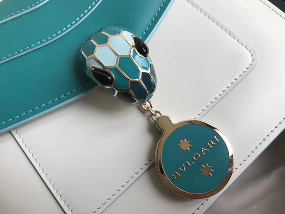 BVLGARI Limited Edition Serpenti Forever leather shoulder bag Green BVLGARI Limited Edition Serpenti Forever leather shoulder bag Green