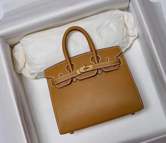 [Exclusive] Hermes Gold Birkin 20cm Epsom Gold Hardware