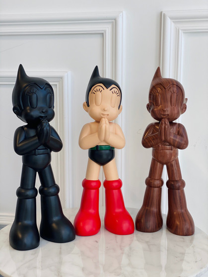 GREETING ASTRO BOY [WOOD] BY TOYQUBE [Price for one piece]