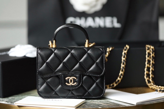 Chanel FLAP COIN PURSE WITH CHAIN 