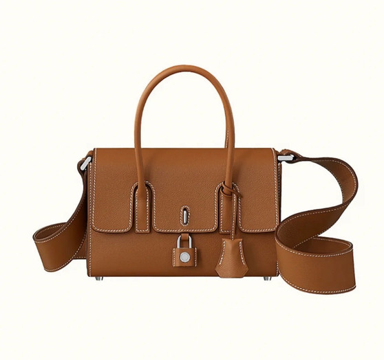  HERMES New Drag 22 Bag Gold