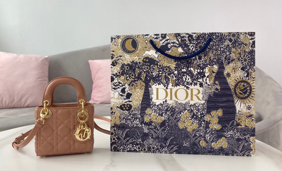 Christian Dior MICRO LADY DIOR BAG  Christian Dior MICRO LADY DIOR BAG