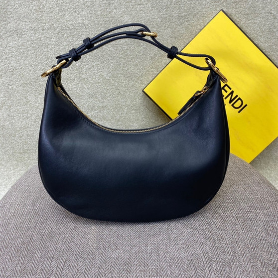 Fendi Fendigraphy Small Black leather bag