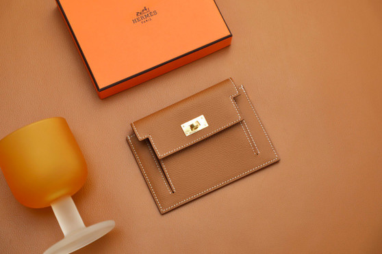 Kelly Pocket Compact wallet Gold