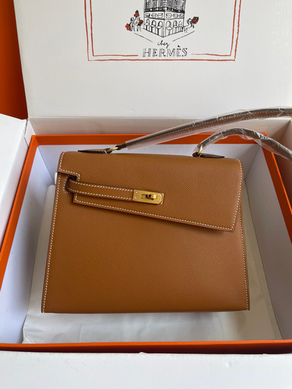 Hermes Kelly Sellier 20 en Desordre Gold Hermes Kelly Sellier 20 en Desordre Gold