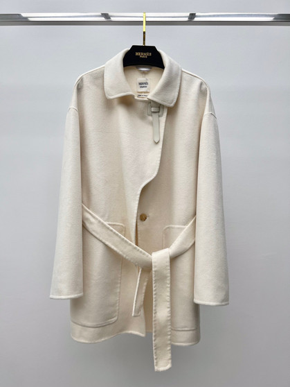 Hermes Short wrap coat 