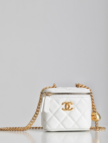 Chanel CLUTCH WITH CHAIN WHITE SS2023