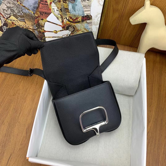 Hermès Della Cavalleria mini bag II Black