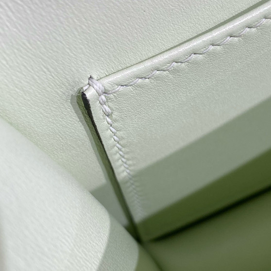 Hermès Constance Elan handbag in Vert Fizz Epsom with Palladium Hardware