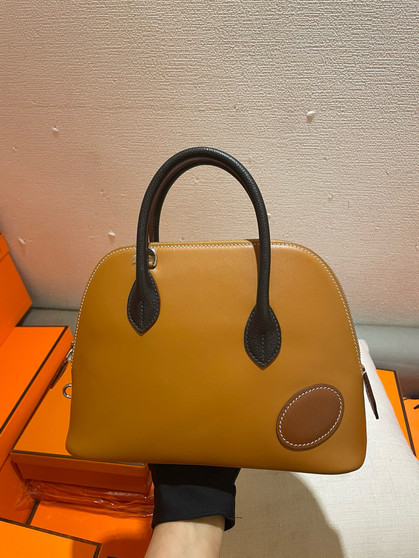 Hermès Gold Togo Bolide 1923 Desordre 25 Palladium Hardware Hermès Gold Togo Bolide 1923 Desordre 25 Palladium Hardware