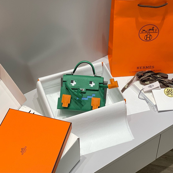  Hermes Kellydole Picto Vert Vertigo（Kelly Idole Doll Bag 2022 ）