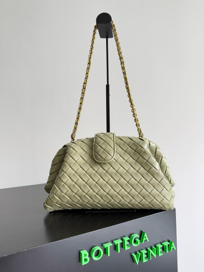 Bottega Veneta Small Lauren 1980 Matcha