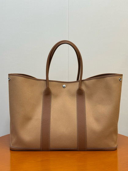 Hermes Garden Party 49 voyage bag Gold
