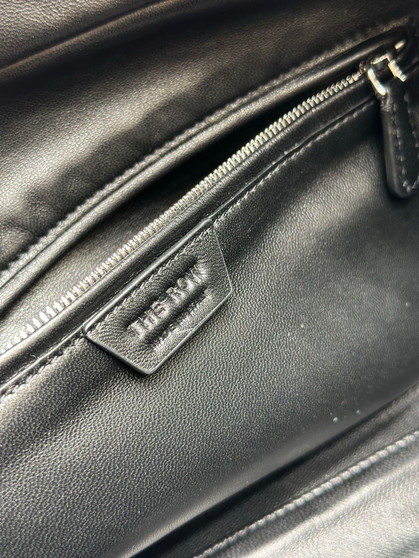 The Row Astra Black Bowling Bag Soft Nappa Lambskin