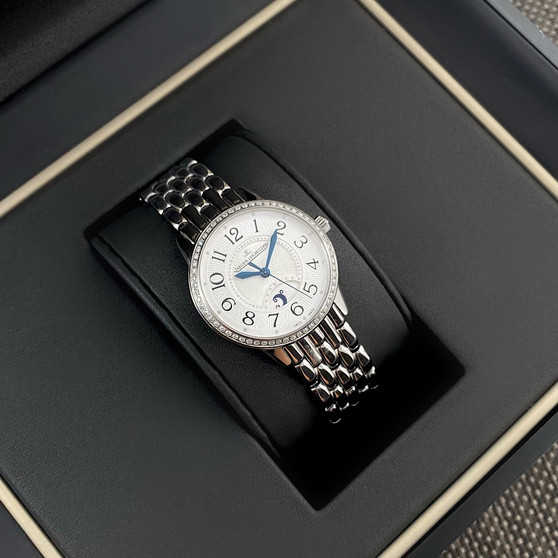 JAEGER-LECOULTRE RENDEZ-VOUS 34mm Automatic | Night & Day Complication | Diamond-Set Bezel