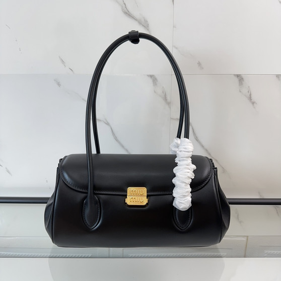 Miu Miu Padded Calfskin Baguette Shoulder Bag 5BD265 28cm - III