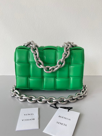 Bottega Veneta Chain Cassette - Forest Green