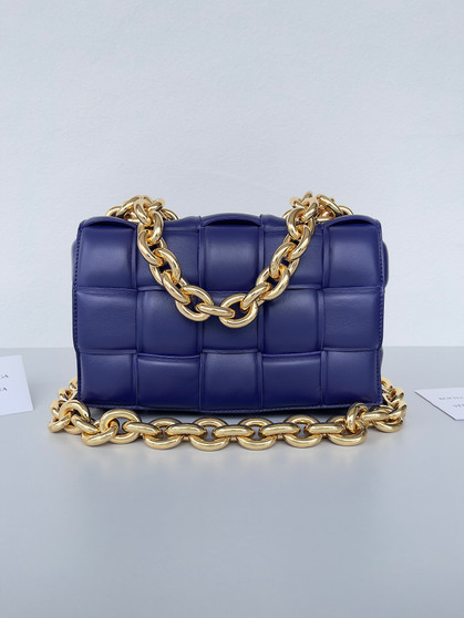 Bottega Veneta Chain Cassette - Cobalt Blue