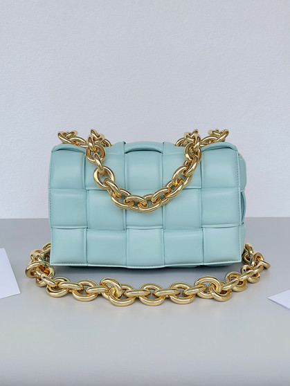 Bottega Veneta Chain Cassette - Ice Blue