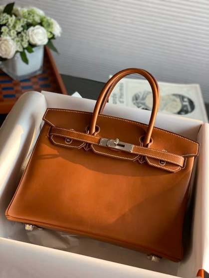 Hermès Birkin 30 – Natural Barenia SHW