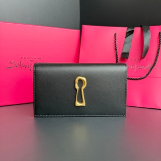 Schiaparelli Face Bag Cage Burgundy