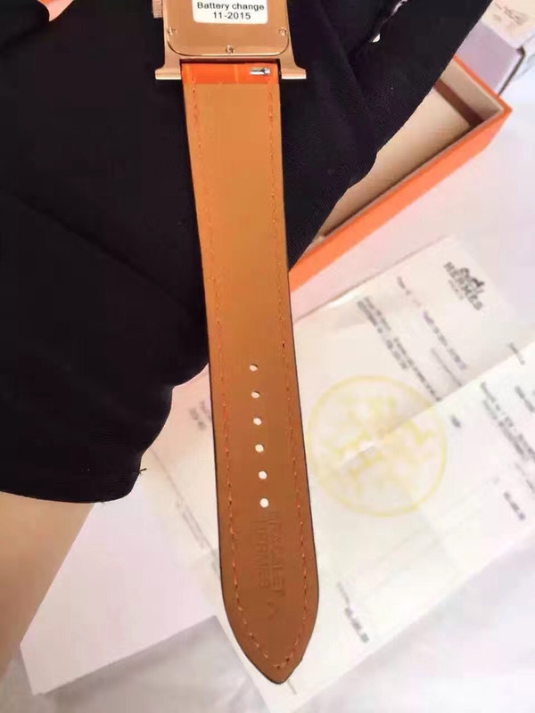 Hermes H Hour Watch with gemstone