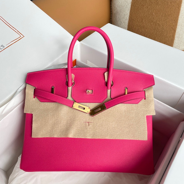 Hermès P9 Anemone Birkin 35 cm Epsom Leather Gold Hardware