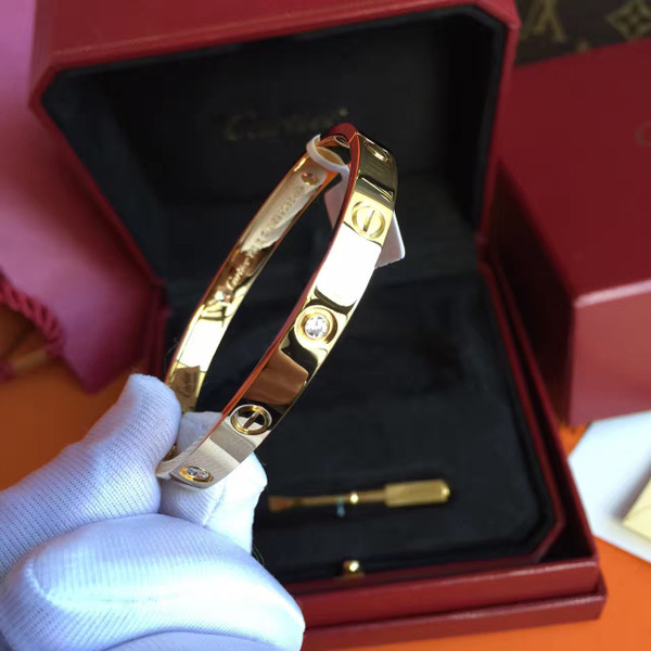 Cartier LOVE BRACELET, 4 DIAMONDS