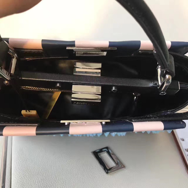 Fendi PEEKABOO Multicolored canvas bag Code: 8BN2449GPF09DE