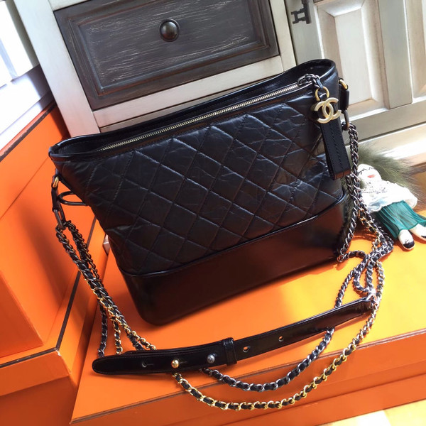 Chanel's Gabrielle Hobo Bag Black