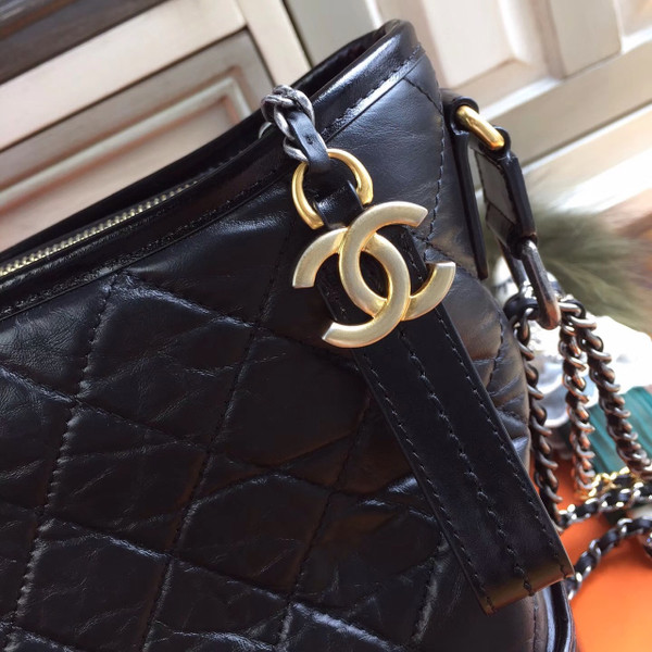 Chanel's Gabrielle Hobo Bag Black