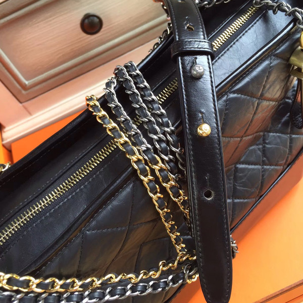 Chanel's Gabrielle Hobo Bag Black