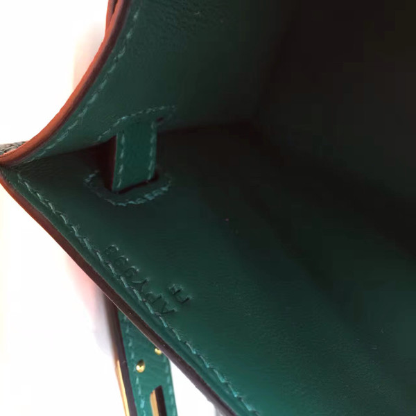 Hermès Bengale Kelly Mini Togo Gold Hardware